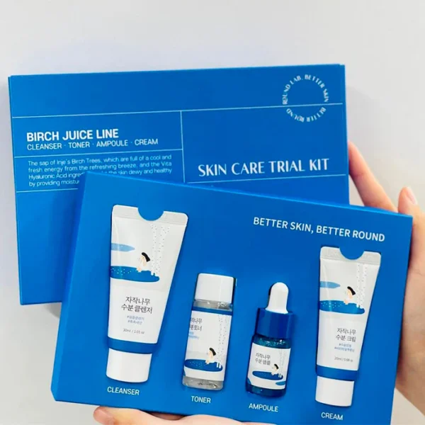 Set Trial Kit Round Lab Birch Juice, gel + toner + ser + crema - Imagine 4