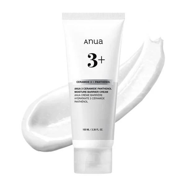 Cremă hidratantă cu 3 ceramide și panthenol, Anua, 100ml