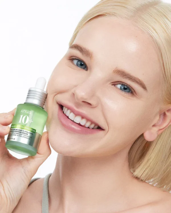 Anua Azelaic Acid 10 - Pentru roșeață cu 10 tipuri de acid hialuronic, 30ml - Imagine 4