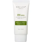 Crema protecție solară calmantă cu SPF 50+ și PA++++, Nine Less, Essentials UV Shield, 50ml - Imagine 1