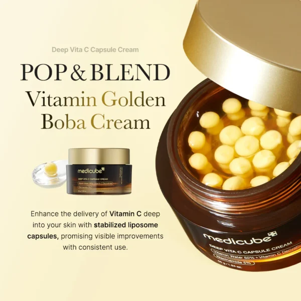 Medicube – Deep Vita C Capsule Cream, 55g - Imagine 3