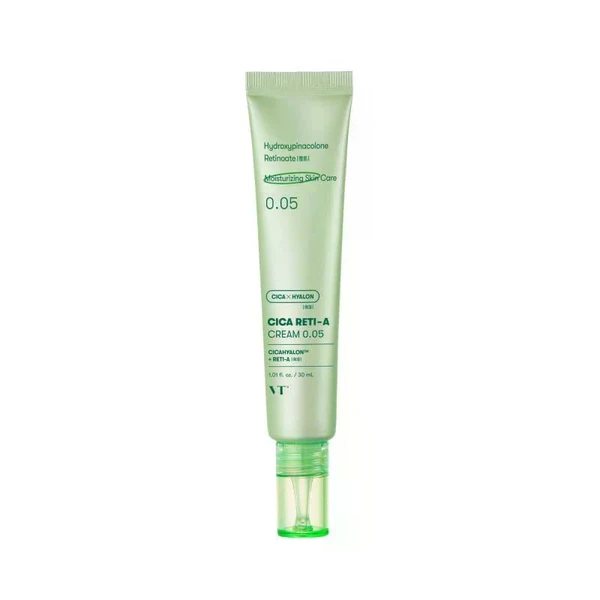 Cremă de Față Anti-Rid cu Retinol, Cica Reti-A 0.05, VT Cosmetics, 30ml