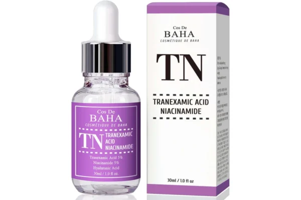 Serum facial cu acid tranexamic TN și niacinamide, Cos De BAHA, 30ml - Imagine 1
