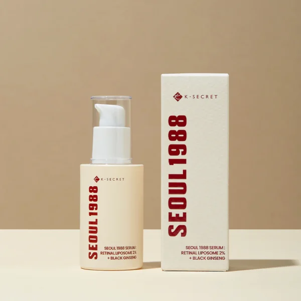 Seoul 1988 Retinal - Serum cu 2% retinal lipozomal si ginseng negru, KSECRET, 30ml - Imagine 2