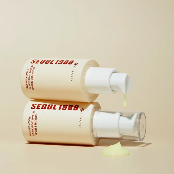 Seoul 1988 Retinal - Serum cu 2% retinal lipozomal si ginseng negru, KSECRET, 30ml - Imagine 3