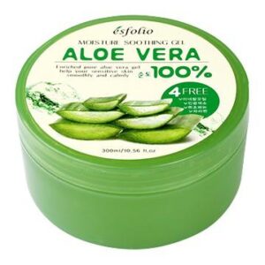 Gel hidratant și calmant cu Aloe Vera 100%, esfolio, 300ml