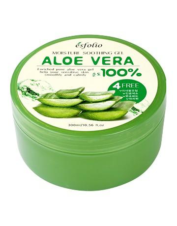 Gel hidratant și calmant cu Aloe Vera 100%, esfolio, 300ml