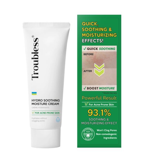 Troubless – Hydro Soothing Cream, 70 ml - Imagine 3