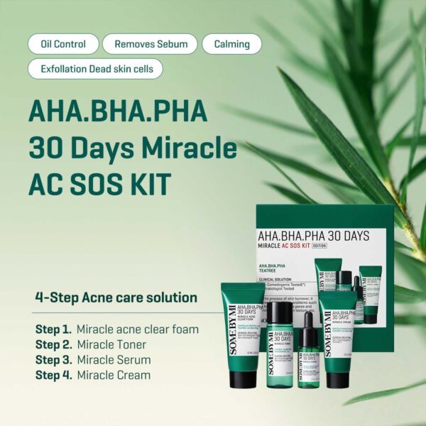 SOME BY MI – AHA-BHA-PHA 30 Days Miracle Acne Kit - Imagine 2