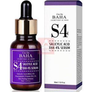 Serum facial S4 acid salicilic BHA 4%, Cos De BAHA, 30ml