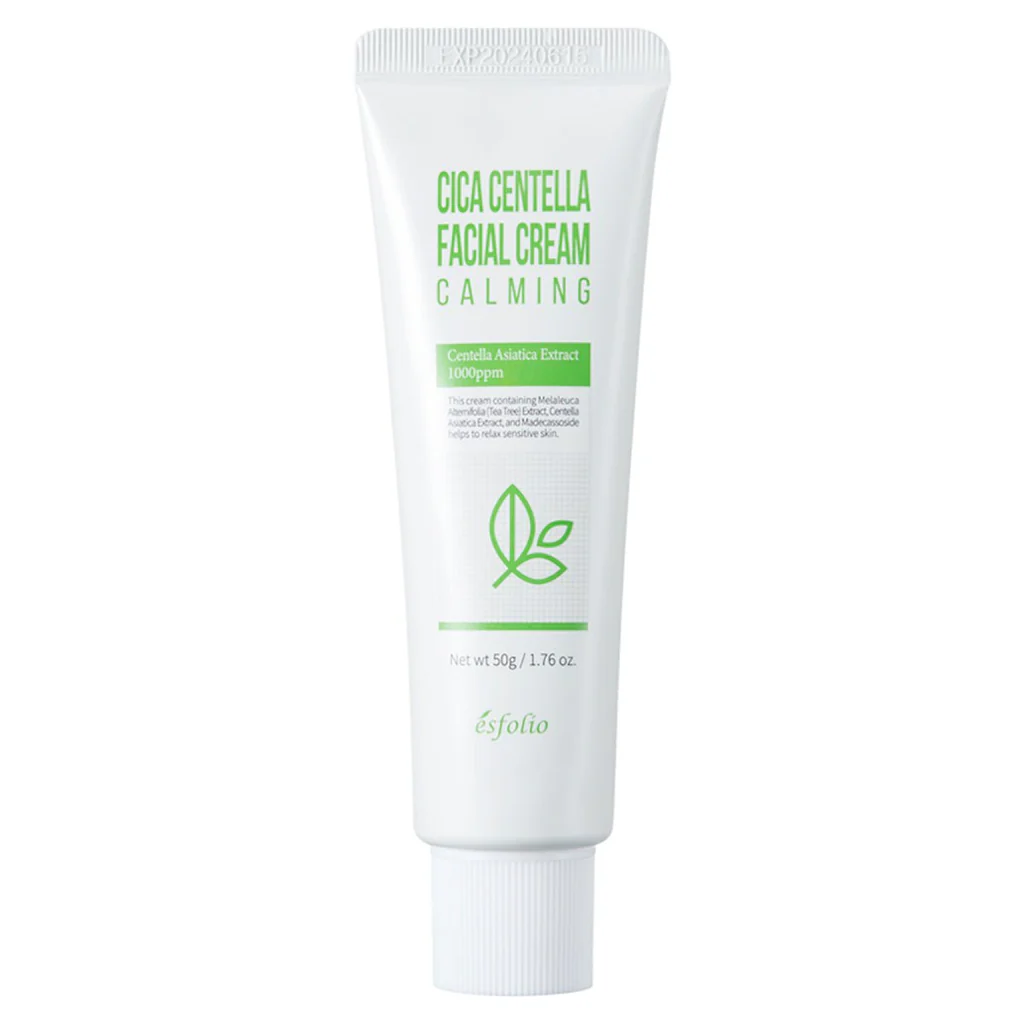 Crema de fata calmanta cu extract de centella, esfolio, 50ml