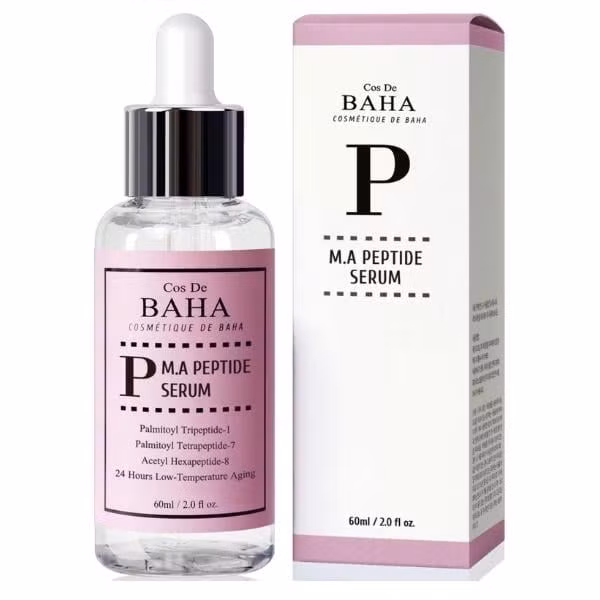 Serum facial P M.A cu peptide Jumbo, Cos De BAHA, 60ml