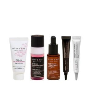 Set de ingrijire faciala, Intense Moisture Care, MARY&MAY, 5 piese