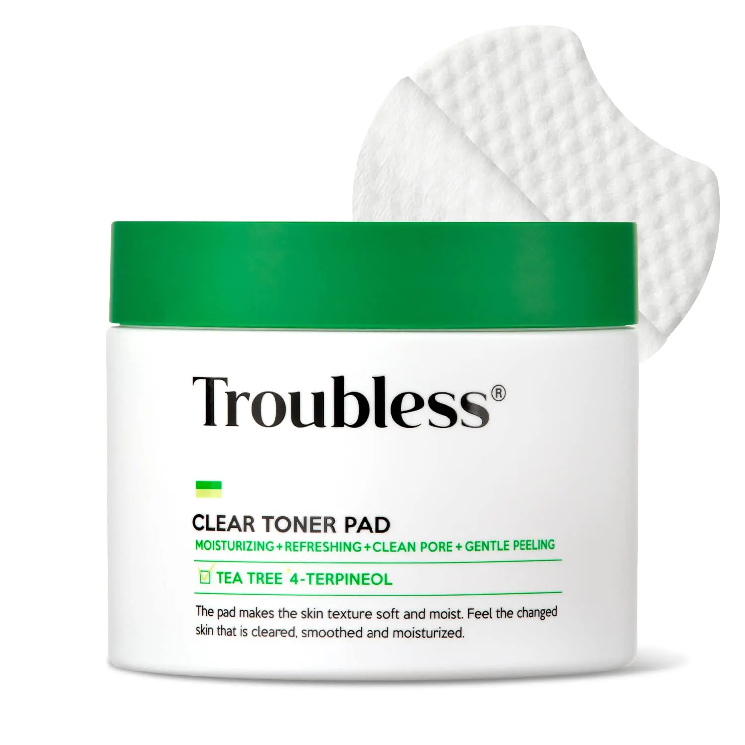 Toner paduri pentru curățare și combaterea imperfecțiunilor Clear, Troubless, 165ml