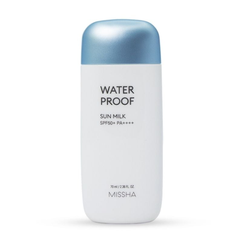 Crema solară All Around Safe Block Waterproof Sun Milk SPF50+ PA++++, MISSHA, 70ml