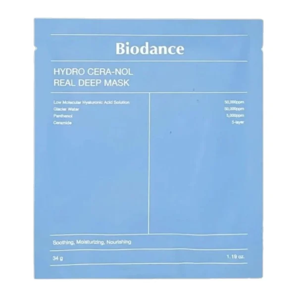Masca hidratanta Hydro Cera-nol Real Deep, Biodance, 34g * 1 buc - Imagine 1