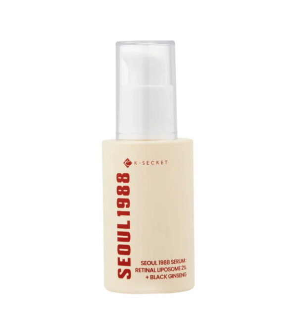 Seoul 1988 Retinal - Serum cu 2% retinal lipozomal si ginseng negru, KSECRET, 30ml - Imagine 1