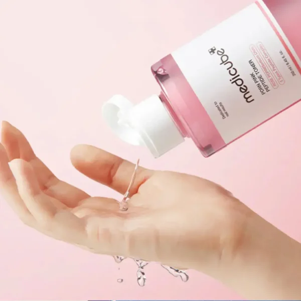 Medicube – PDRN Pink Cica Soothing Toner, 250ml - Imagine 2