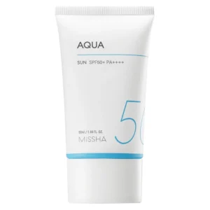 Crema solară All Around Safe Block Aqua, MISSHA, SPF50+/PA+++, 50ml