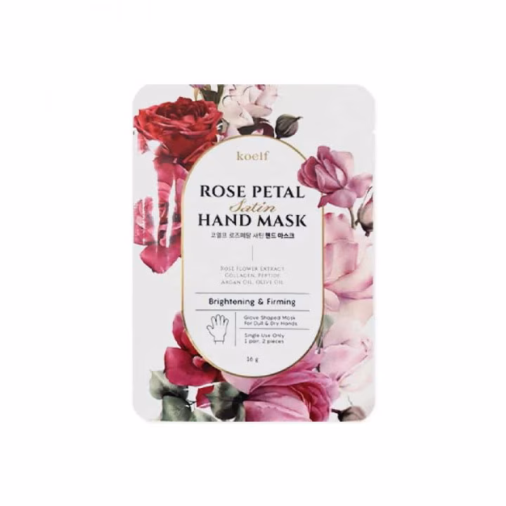 Masca pentru maini, Rose Petal Satin, PETITFEE, 1 pereche