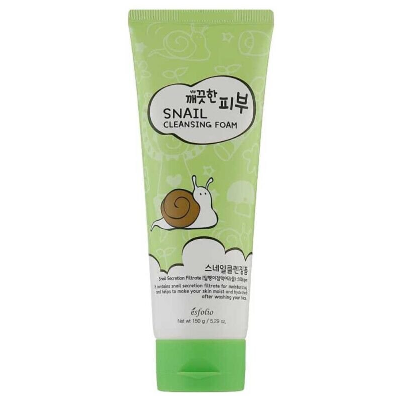 Spumă de curățare Pure Skin cu melc, esfolio, 150ml