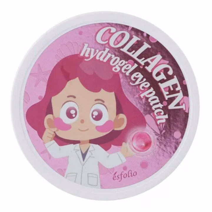 Patchuri cu hidrogel pentru ochi cu colagen, esfolio, 60buc