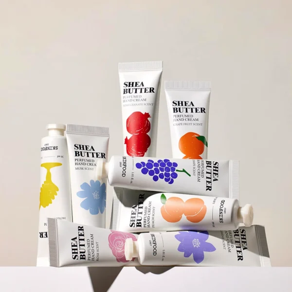 SKINFOOD - Shea Butter Hand Cream, Grape Scent, 30ml - Imagine 2