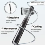 Mascara 3D Curling pentru gene, Judydoll, Black, 2g - Imagine 6