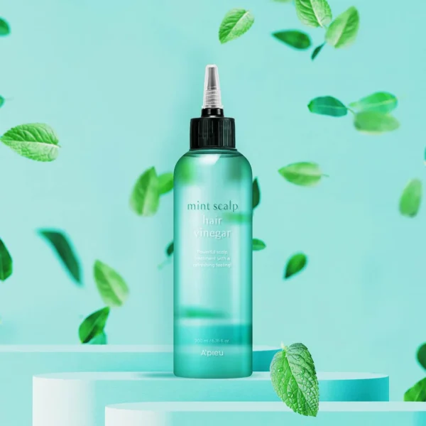 A'pieu - Mint Scalp Hair Vinegar, 200ml - Imagine 3