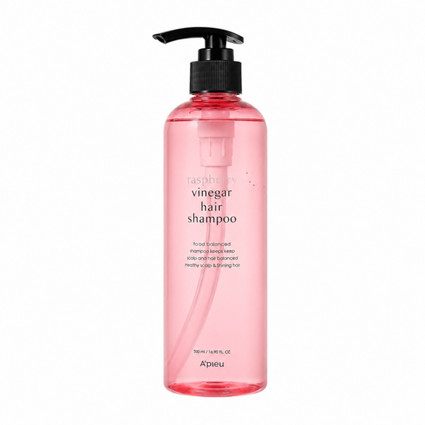 A'pieu - Raspberry Vinegar Hair Shampoo, 500ml A'pieu - Raspberry Vinegar Hair Shampoo, 500ml - Imagine 1
