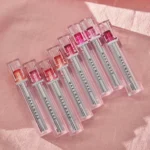 Luciu de buze cu strălucire naturală și hidratare intensă, Dewy Gel Glow, WAKEMAKE - Imagine 2