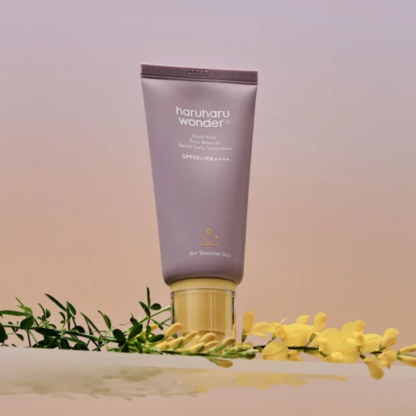 Haruharu Wonder – Black Rice Pure Mineral Relief Daily Sunscreen SPF50+ PA++++, 50ml - Imagine 2