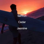 Gel de dus cu Saffron & Cedar, Salt & Stone, 450ml - Imagine 2