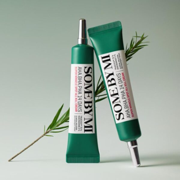 Crema anti-acnee si cosuri, AHA, BHA, PHA 14 Days Super Miracle Spot All Kill, SOME BY MI, 30ml - Imagine 4
