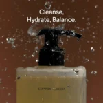 Gel de dus cu Saffron & Cedar, Salt & Stone, 450ml - Imagine 3