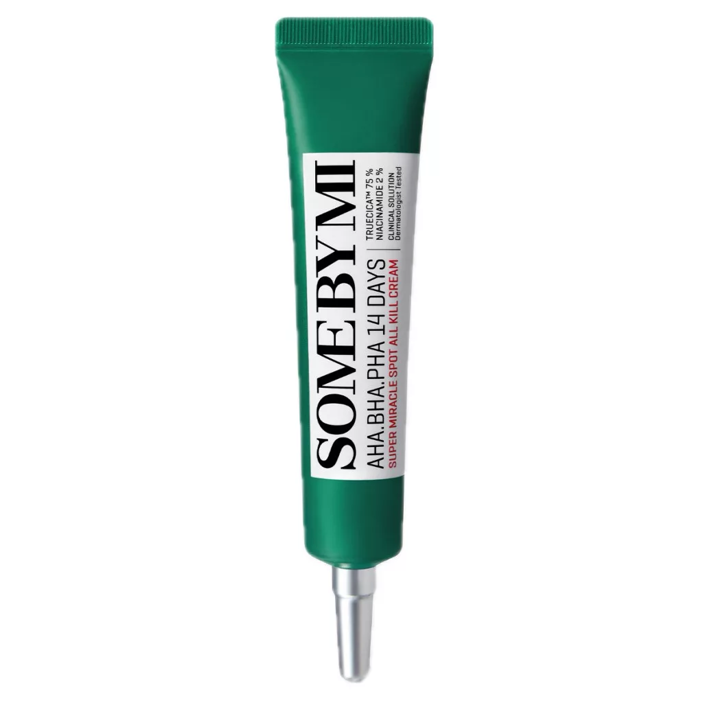 Crema anti-acnee si cosuri, AHA, BHA, PHA 14 Days Super Miracle Spot All Kill, SOME BY MI, 30ml