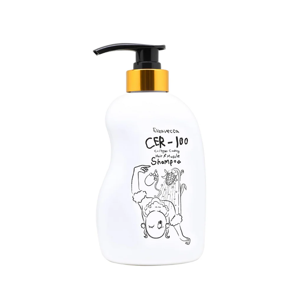 Elizavecca - CER-100 Collagen Coating Hair A+ Muscle Shampoo, 500ml