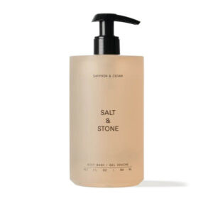 Gel de dus cu Saffron & Cedar, Salt & Stone, 450ml