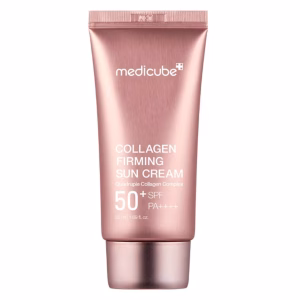 Crema protectie solara, Collagen Firming Sun Cream 50+SPF PA++++, Medicube, 50ml