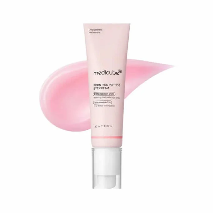 Crema de ochi antirid cu peptide roz PDRN, Medicube PDRN, 30 ml