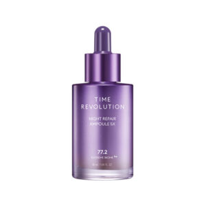 Ser reparator pentru ten, Time Revolution Night Repair Ampoule 5X, Missha, 50ml