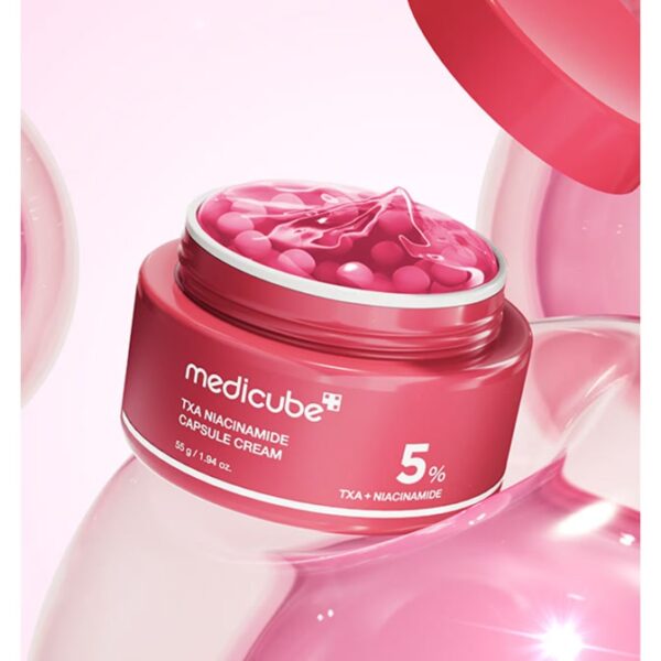 Medicube - Crema de fata iluminatoare anti-pete, TXA Niacinamide Capsule, 55g - Imagine 2