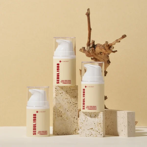 Crema anti-rid cu orez, SEOUL 1988 Cream : Retinal Liposome 1% + Fermented Rice, K-Secret, 50ml - Imagine 4