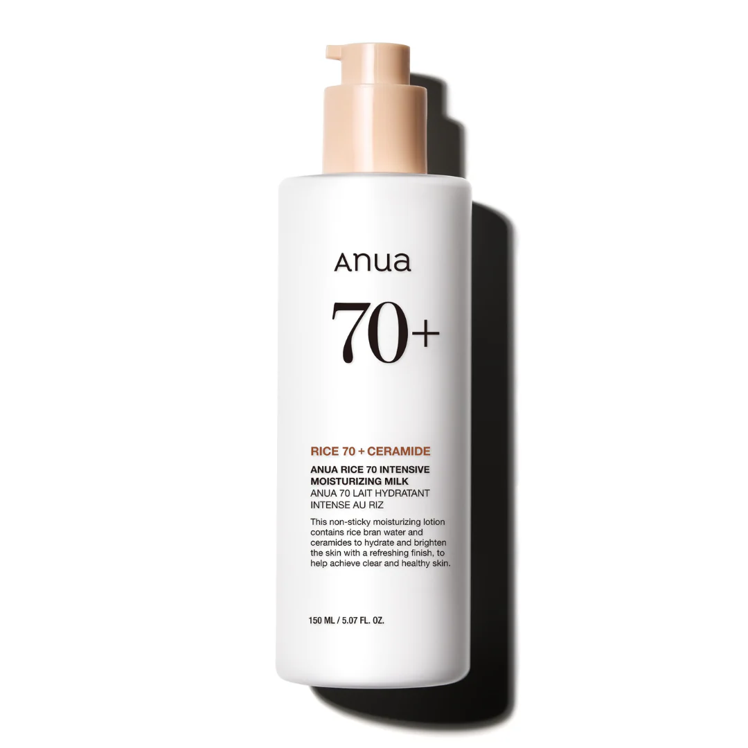 Lotiune hidratanta, Rice 70 Intensive Moisturizing Milk, Anua, 150ml