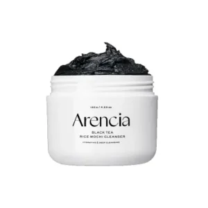 Spuma de curatare faciala cu mochi de orez, Black Tea Rice Mochi Cleanser, Arencia, 120g