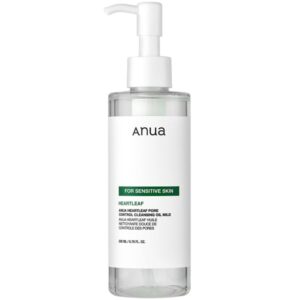 Ulei pentru curatarea tenului, Heartleaf Pore Control Cleansing Oil Mild, Anua, 200ml