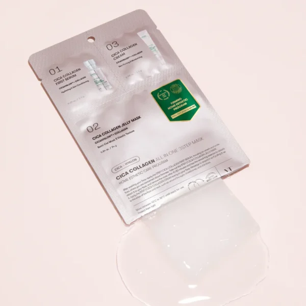 VT Cosmetics - Masca faciala cu colagen in 3 pasi, Cica Collagen All in One 3-step nourishing - Imagine 2