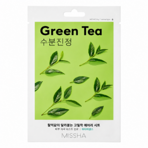MISSHA - Airy Fit Sheet Mask Green Tea, 1 sheet