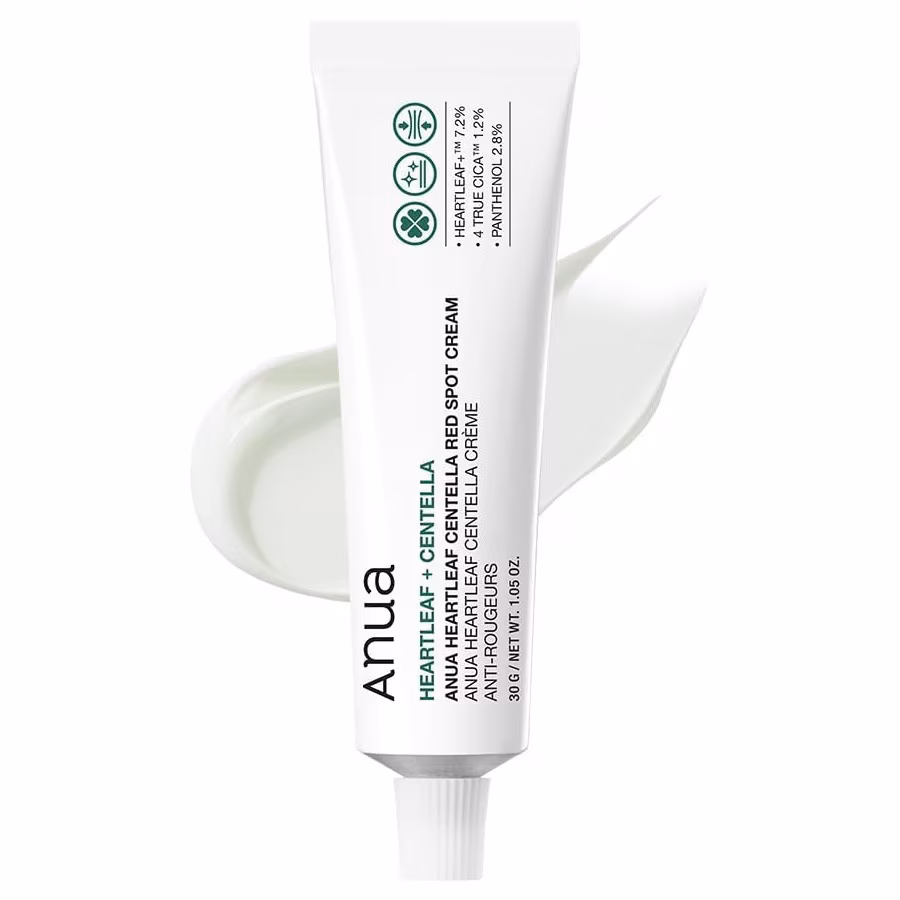 Crema faciala pentru roseata, Centella Red Spot Cream, Anua, 30ml