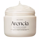 Arencia - Spuma de curatare faciala cu mochi de orez si mucina melc, Rice Mucin Cleanser, 120g - Imagine 1